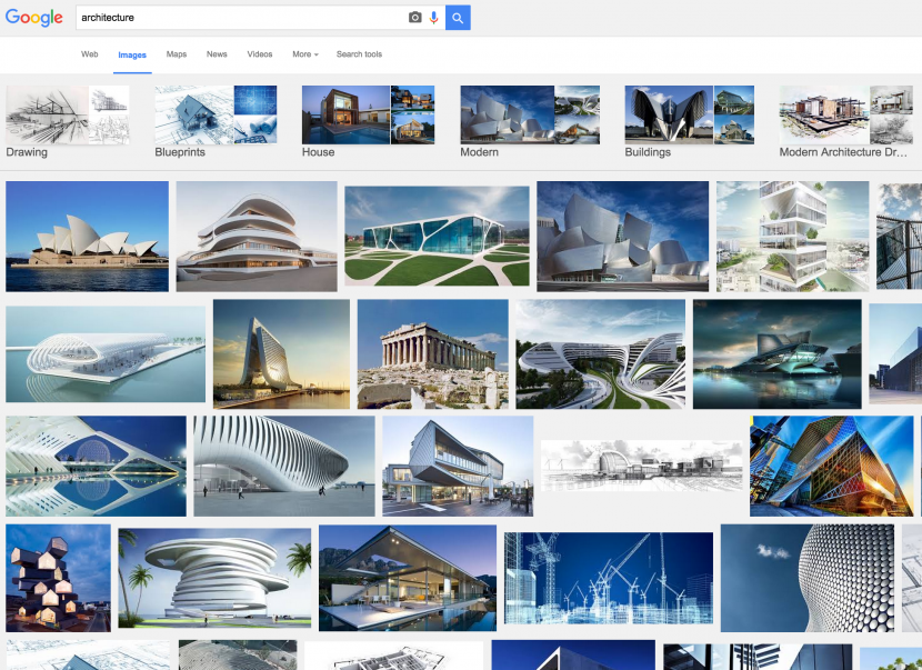 به لطف رسانه‌ها، معماری به یک واقعیت کاذب بدل شده است. تصویر از: google images