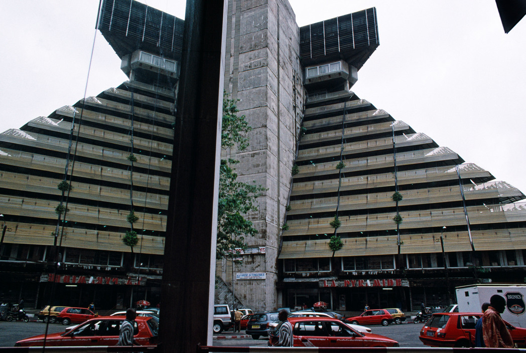 IVORY COAST  Abidjan  2004  Building named  La Pyramide                            