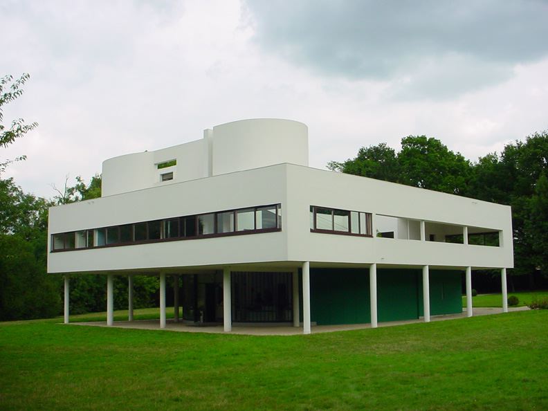 1928: Villa Savoye, Poissy-sur-Seine, France